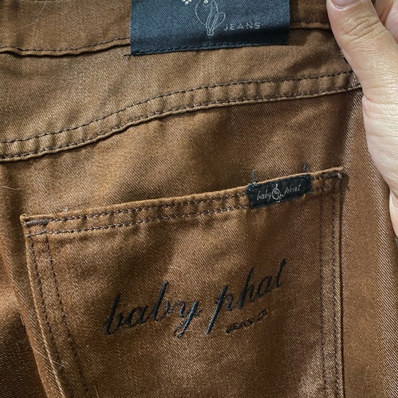 Baby Phat Brown Straight-Leg Jeans - Picture 3 of 3